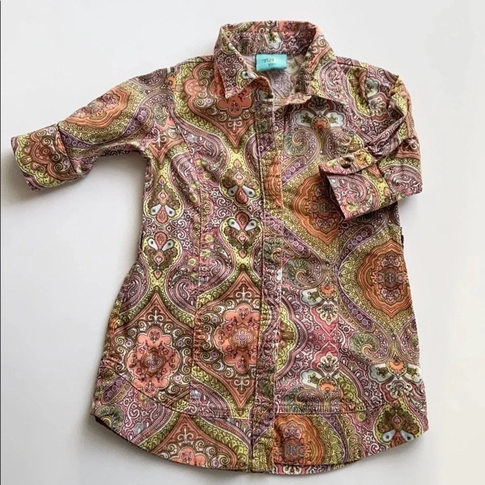 Twilo Paisley Dress Toddler Size 18 Months